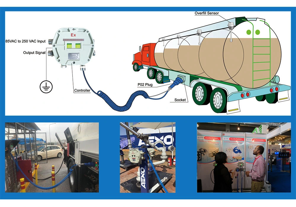 Atex Approved Overfill/Overfilling Prevention/Protection & Anti-Static/Earthing/Grounding/Bonding System