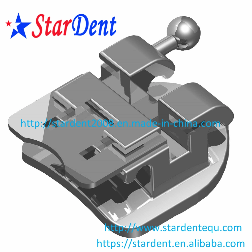 Dental Orthodontic Self Ligating Metal Brackets with Ce FDA