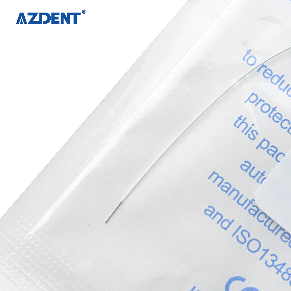 Azdent Dental Orthodontic Ovoid Form Arch Wire Nitinol Coated Niti Round Archwire