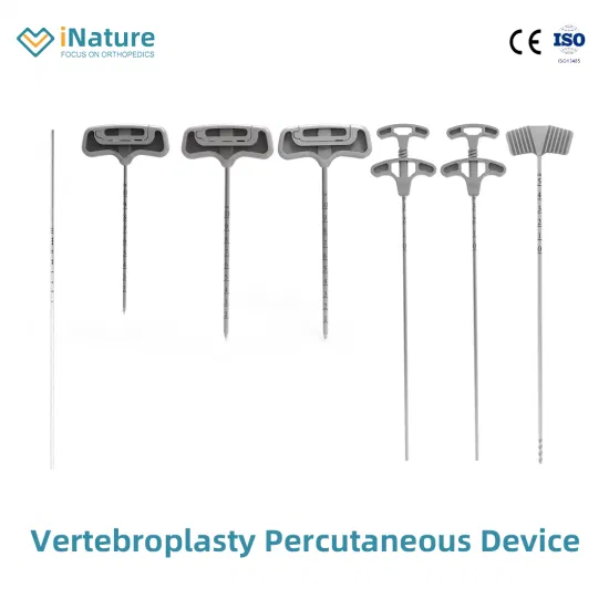 Kyphoplastie, Vertebroplastie, orthopädischer chirurgischer Knochenzement, Spritzeninjektor, Wirbelsäulenknochenbiopsie, Nadelstanze, Ballonaufblaspumpe, Katheter, Pkp, Pvp-Instrument